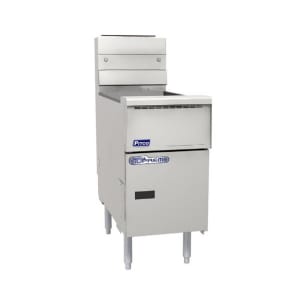 169-SSH55TLP Gas Fryer - (2) 25 lb Vats, Floor Model, Liquid Propane