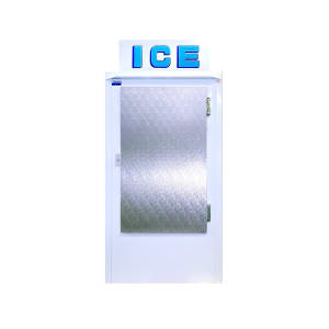 259-300CW 36" Outdoor Ice Merchandiser w/ (35) 20 lb Bag Capacity - Solid Door, 115v