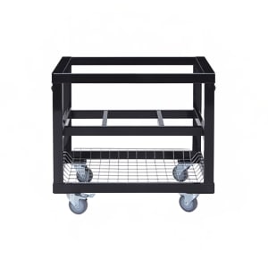 632-PRM318 Cart Base w/ Steel Basket for Oval JR 200 Grill - Metal, Black (PRM318)