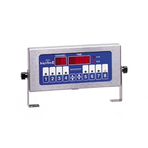 005-740T8 8 Channel Single Function Electric Timer, Bold LCD Readout, 120v