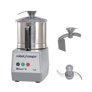 126-BLIXER4 1 Speed Food Processor w/ 4 1/2 qt Capacity, Stainless