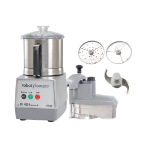 126-R401 1 Speed Continuous Feed Food Processor w/ 4 1/2 qt Bowl, 120v