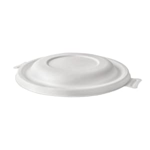 188-EPBLDLIDNFA WorldView™ Dome Lid for Molded Fiber Bowls - Molded Fiber, White