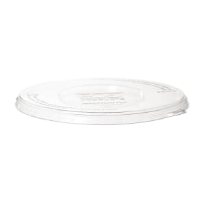 188-EPBLRLID WorldView™ Flat Lid for Molded Fiber Bowls - PET, Clear