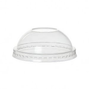 188-EPBSC4DLID World Art™ Dome Lid for 4 oz Food Containers - PLA, Clear