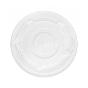 Eco Products EP-FLCC-32 GreenStripe® Flat Lid for 28 &amp; 32 oz Cold Cups - PLA, Clear