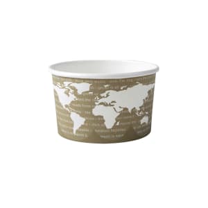 188-EPBSC5WA 5 oz World Art™ Food Container - Paper, Green