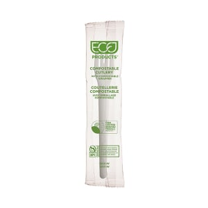 188-EPS012W 6" Plantware® Disposable Fork - PLA, White