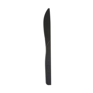 188-EPS111 6" BlueStripe™ Disposable Knife - Polystyrene, Black