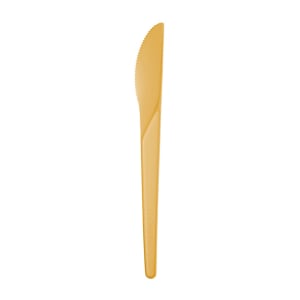 188-EPS011Y 6" Plantware® Disposable Knife - PLA, Yellow