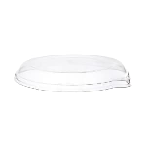 188-EPSCR9LID WorldView™ Lid for 9" Round Take-Out Containers - PET, Clear