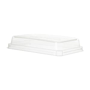 188-EPSCRC107LIDR WorldView™ Dome Lid for 10" x 7" Food Containers - PET, Clear