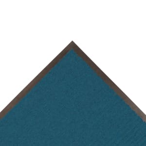 195-109S0035BU Brush Step® Entrance Scraper Floor Mat, 3' x 5', 3/8" Thick, Slate Blue