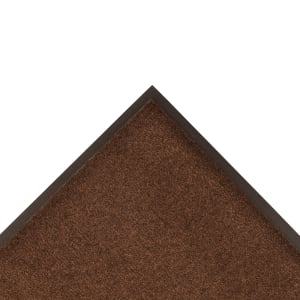 195-130S0035BR Sabre™ Entrance Floor Mat, 3' x 5', 3/8" Thick, Brown