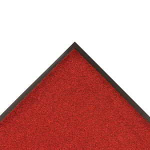 195-130S0035RB Sabre™ Entrance Floor Mat, 3' x 5', 3/8" Thick, Red