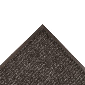 195-109S0310CH Brush Step® Entrance Scraper Floor Mat, 3' x 10', 3/8" Thick, Charcoal