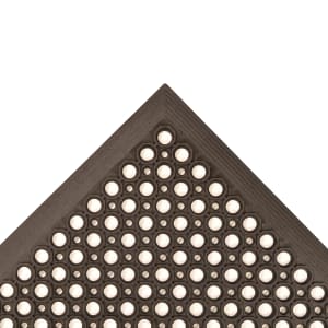 195-562S0310BL Sanitop® Grease-Resistant Floor Mat, 3' x 10', 1/2" Thick, Black