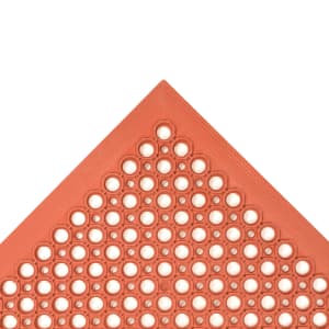195-562S0310RD Sanitop® Grease-Resistant Floor Mat, 3' x 10', 1/2" Thick, Red
