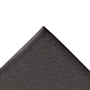 195-411S0435BL Sof-Tred™ Anti-Fatigue Floor Mat - 3' x 5', 9/16" Thick, Black