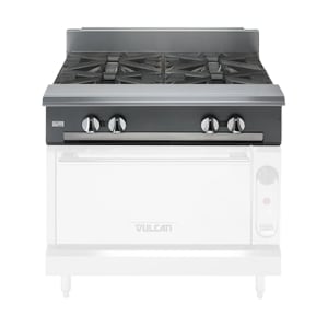 207-V4B36LP 36" 4 Burner Gas Range Top - Modular, Liquid Propane
