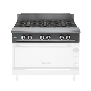 207-V6B36NG 36" 6 Burner Gas Range Top - Modular, Natural Gas