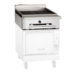 207-VTC24NG 24" Gas Range Charbroiler - Modular, Natural Gas