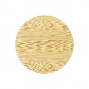 203-ROYRTT30RT 30" Round Reversible Melamine Table Top, Oak/Walnut