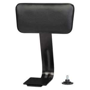 955-6400B10 12" Backrest for 6400 Stools - Vinyl, Black