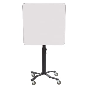955-PCT336PBTMGY 36" Square Bar Height Table - Grey Nebula Laminate Top, Steel Base