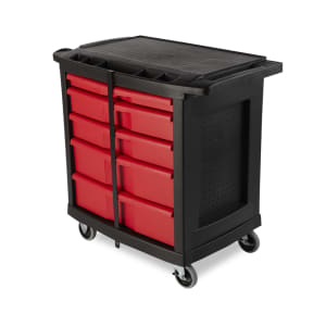 007-773488 Maintenance Cart w/ 250 lb Capacity, Black