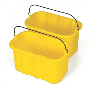 007-FG9T8200YEL 10 qt Sanitizing Caddy Replacement - Yellow