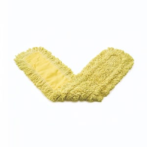 007-J153Y 24" Trapper® Dust Mop Head Only w/ Looped Ends, Yellow