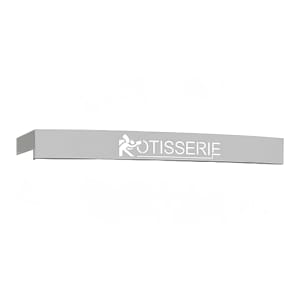 481-1400BDI Illuminated Decorative Roof for FlamBoyant 1400 Rotisseries, Stainless Steel