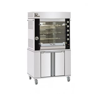 481-GF9752ESSPB Electric 3 Spit Commercial Rotisserie w/ 6 Bird Capacity, 208-230v/3ph