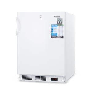 162-VLT650ADA 24" One-Section Undercounter Medical Laboratory Freezer - White, 115v