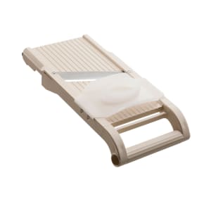 330-BN120 Japanese Mandoline Slicer w/ Adjustable Slicing blade - Stainless Steel Blades, ABS Plastic Frame, B