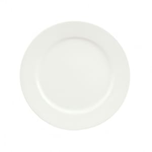 024-9130016 6 3/8" Round Porcelain Plate - Fine Dining Pattern, White