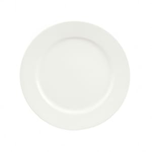 024-9130027 10 1/2" Round Porcelain Plate - Fine Dining Pattern, White