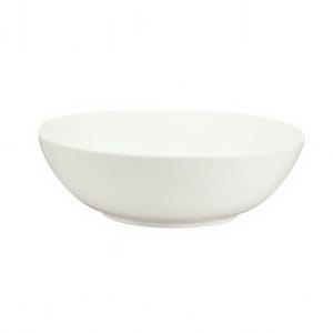 024-9133170 37 oz Round Porcelain Bowl - Fine Dining Pattern, White