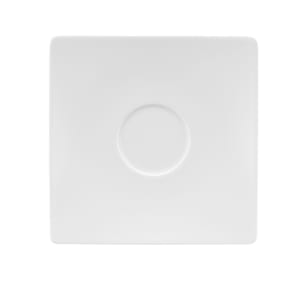 024-9137010 4 3/4" Square Saucer, Porcelain, Schonwald, Continental White