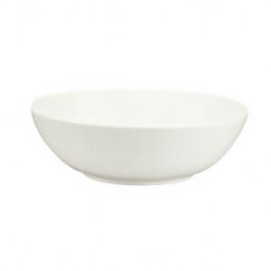 024-9133166 17 oz Round Porcelain Bowl - Fine Dining Pattern, White