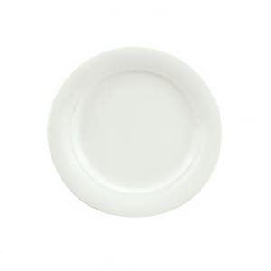 024-9190028 10 7/8" Round Porcelain Plate - Avanti Gusto Pattern, White