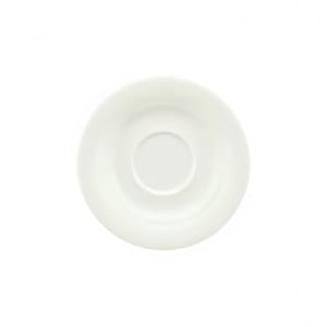 024-9196909 5" Round Espresso Saucer - Porcelain, White