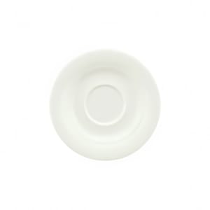 024-9196909 5" Round Espresso Saucer - Porcelain, White
