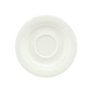 024-9196918 6 1/4" Round Porcelain Saucer - Avanti Gusto Pattern, White