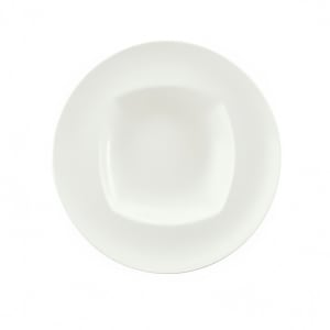 024-9320126 10 1/4 oz Round Porcelain Bowl - Event Pattern, White