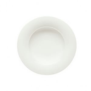 024-9190124 10 1/4 oz Round Porcelain Soup Bowl - Avanti Gusto Pattern, White