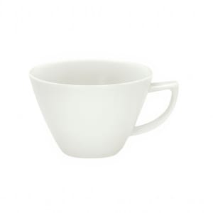 024-9195280 10 1/4 oz Porcelain Cup, Avanti Gusto Pattern, White