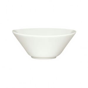 024-9356211 4 3/4 oz Oval Porcelain Bowl - Creative Complements Pattern, White