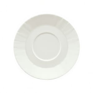 024-9366959 4 5/8" Round Porcelain Saucer - Character Pattern, White
